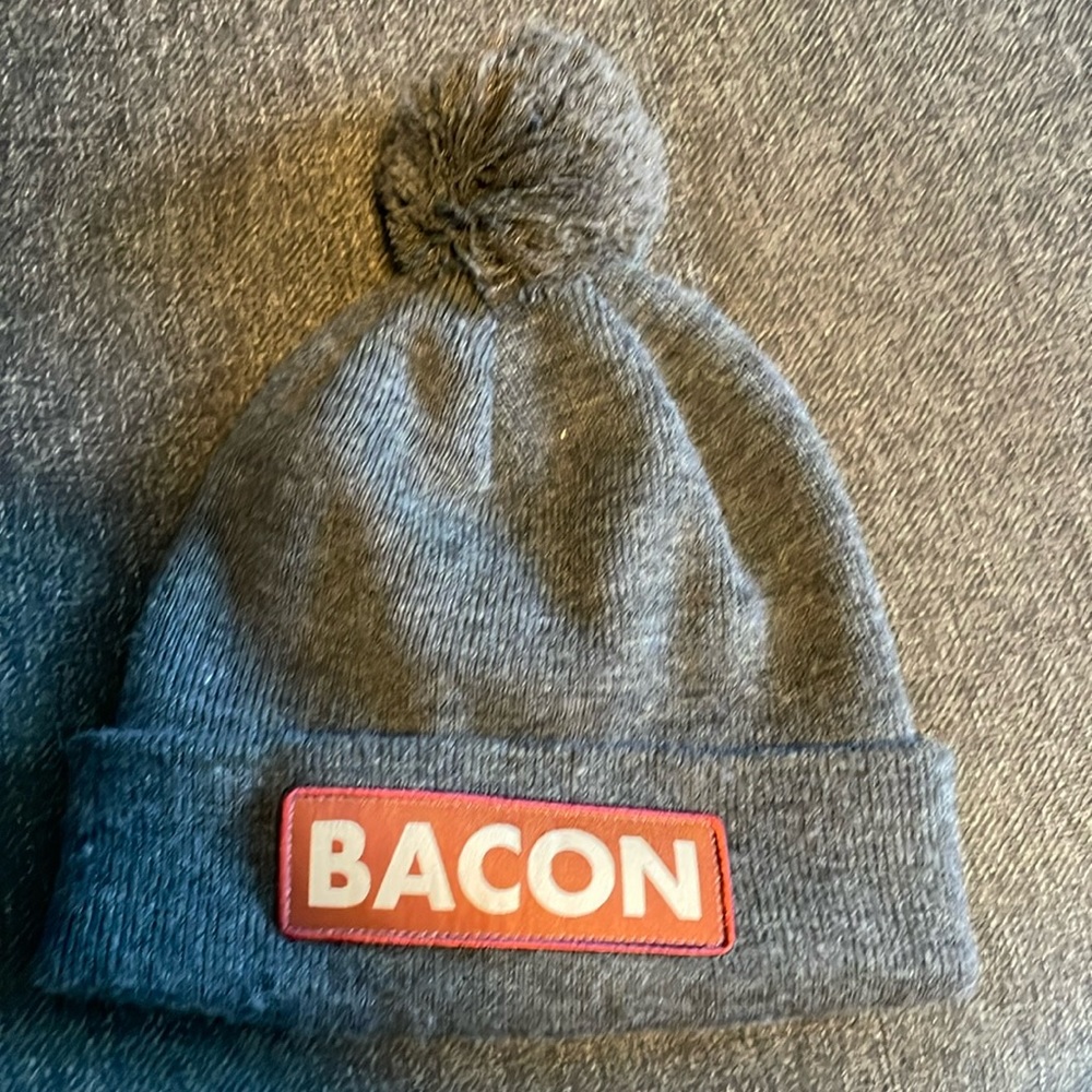 Bacon winter hat  / Touque